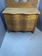 Vintage Dresser With Mirror