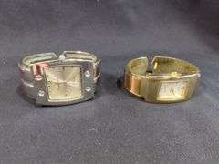 Ladies Cuff Wrist Watches, Including Geneva, Lily, and Ronica, Qty 8