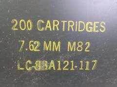 Metal Ammo Cans, Qty 3, 7" X 10" X 4"