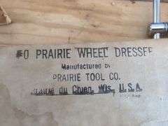 Prairie Wheel Dressers, Qty 4 & Small Vise