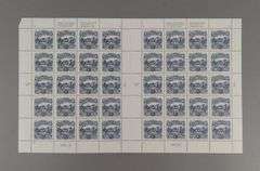 US Postage Stamps - $1 Saratoga & $2 Bobcat