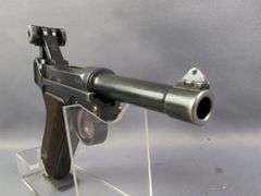 DWM 1916 Luger 9mm Pistol SN# 6833, 2 Total Mags, In Leather Holster On Belt With Imperial German Buckle