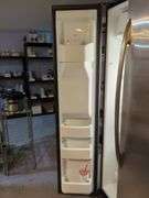 GE Profile Stainless Steel Side By Side Refrigerator, Bidder Responsible For Proper Removal