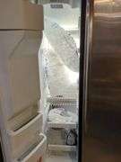 GE Profile Stainless Steel Side By Side Refrigerator, Bidder Responsible For Proper Removal