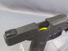 Brazil Taurus Armas/ Taurus PT111 G2 A 9mm  Pistol SN# TMW79836, Tacticon Laser With Missing Battery Cover