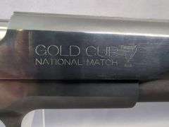 Colt Gold Cup National Match MK IV/Series 70 .45 Auto Pistol SN# 70N87982, Never Fired, Paperwork, In Box