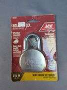 Metal Storage Box, Ace Padlock, Trailer Hitch Lock