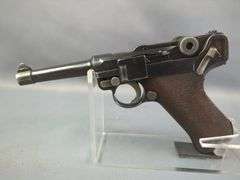 DWM 1916 Luger 9mm Pistol SN# 6833, 2 Total Mags, In Leather Holster On Belt With Imperial German Buckle