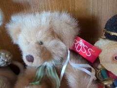 Plush Animals and Decorative Ceramic Figurines
