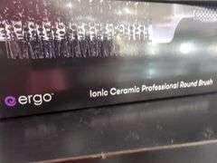 Ergo Ionic Ceramic Professional and Gentle Round 3.5" Brushes, Qty 3