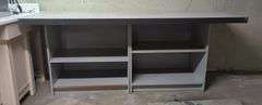 Open Shelf Workbench Table