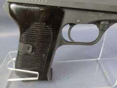 CZ/ CAI 53 7.62 Tokarev Pistol SN# C 07657, 2 Total Mags, In Leather Holster
