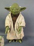 Star Wars Talking Yoda, Yoda Fortune Teller, Yoda Figure, Padme Amidala And Anakin Skywalker McDonald's Toys, And Star Wars Figures, Qty 3