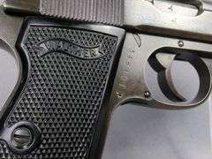 Walther PP 7.65mm Pistol SN# 348401 P, Nazi Mark, 1940s, 3 Total Mags, In Leather Holster