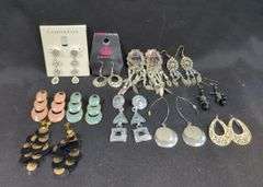 Ladies Dangle Earring Assortment, Qty 11 Pair