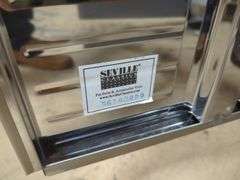 UltraHD Seville Classics Steel Rolling Storage Cabinet