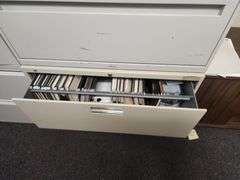 Hon 2 Drawer Lateral File Cabinets, No Keys, Qty 2