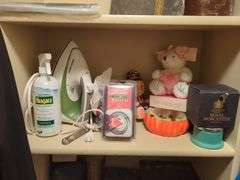 Frames, Albums, Plush Beanie Babies and More, Contents Of Shelves