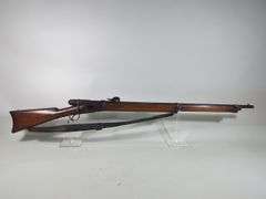 Waffenfabrik Bern Vetterli M78 10.4 x 38 Bolt Action Rifle SN# 169828, With Socket Bayonet, Leather Sling