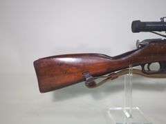 Russian CAI Mosin Nagant M91/30 7.62x54R Bolt Action Rifle SN# CA2304/ M9130904025, Russian 91/30 Scope, Canvas Sling