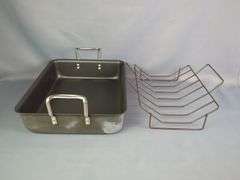 Calphalon 13" x 16" Classic Nonstick Roaster With Rack, With Original Box