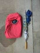 Coleman Lantern, Binoculars, and Car Emergency Kit