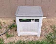 Suncast Outdoor Garden Hose Storage Hideaway