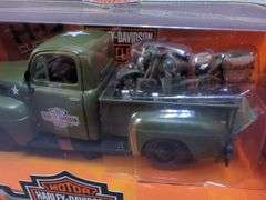 Maisto HD Custom 1948 Ford F-1 & NewRay City Cruiser Jeep Willys Diecast Vehicles