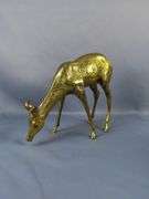 Brass Deer Figures