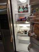 GE Profile Stainless Steel Side By Side Refrigerator, Bidder Responsible For Proper Removal