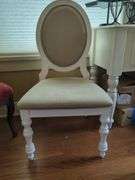 Painted Upholstered Dining Chair