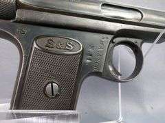 J.P. Shuer & Sohn 1913 7.65mm Pistol SN# 15391, 2 Total Mags