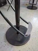 Modern Adjustable Height Swivel Bar Stools, Qty 2
