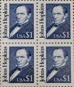 1989 Johns Hopkins $1 US Postage Stamp Sheets