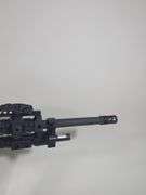 Roggio Arsenal RA-15 5.56 Nato Rifle SN# RA09060801, 2 Total Mags, Adjustable Stock, Flip Up Sights, Leapers Red/ Green Dot Sight, Laser, Flashlight