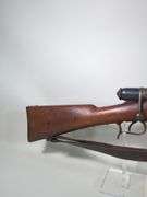 Soc. Ind. Suisse Vetterli Stutzer 10mm Bolt Action Rifle SN# 49531, Leather Sling, With Socket Bayonet