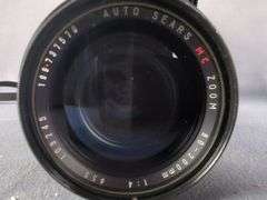 Sears KSX 35mm Film Camera with Vivitar Lens and Accessories