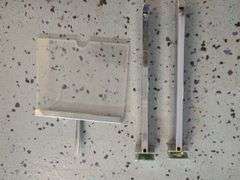 Retail Display Fixture Arms, Contents Of Bucket