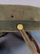 Post WWII US Army Senior Officer's Visor Cap, US Army M-1952 Vietnam Era Dress Cap, And US Army Service Cap