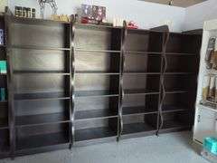 Wood Retail Shelving Units, Qty 4, Must Be A Friday Pick Up