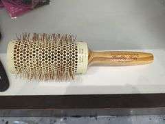 Olivia Garden Ceramic Ionic Bamboo Hair Brushes, Qty 5