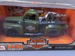 Maisto HD Custom 1948 Ford F-1 & NewRay City Cruiser Jeep Willys Diecast Vehicles
