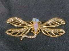 Rhinestone Brooch Collection Qty 7