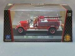 Lucky Die Cast 1/43 Signature Series Fire Engine Models: 1921 Dennis N Type, 1932 Buffalo Type 50, 1938 Dennis Light Four