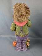 Whimsical Resin Scarecrow Figures