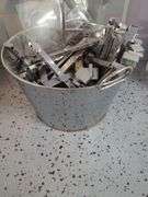 Retail Display Fixture Arms, Contents Of Bucket