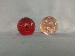 Hand Blown Art Glass Spheres