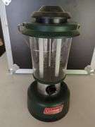 Coleman Lantern, Binoculars, and Car Emergency Kit