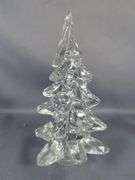 Clear Glass Christmas Trees