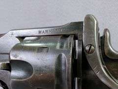 Webley MK VI .455 Webley Top Break 6-Shot Revolver SN# 348180, Dated 1918, Cleaning Rod, In Leather Holster